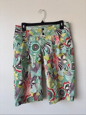 Shredly Floral Patterned cycling mountain bike Women Shorts board stretch size 4